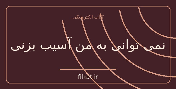 دانلود کتاب نمی توانی به من آسیب بزنی اثر دیوید گاگینز | رشد فردی
