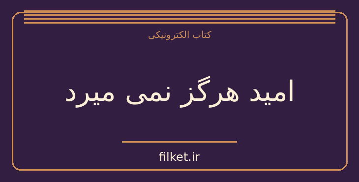 دانلود کتاب امید هرگز نمی میرد اثر اندرو شافر | معمایی و جنایی