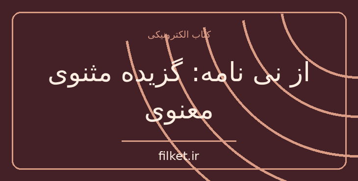 دانلود کتاب از نی نامه: گزیده مثنوی معنوی | شعر و دیوان