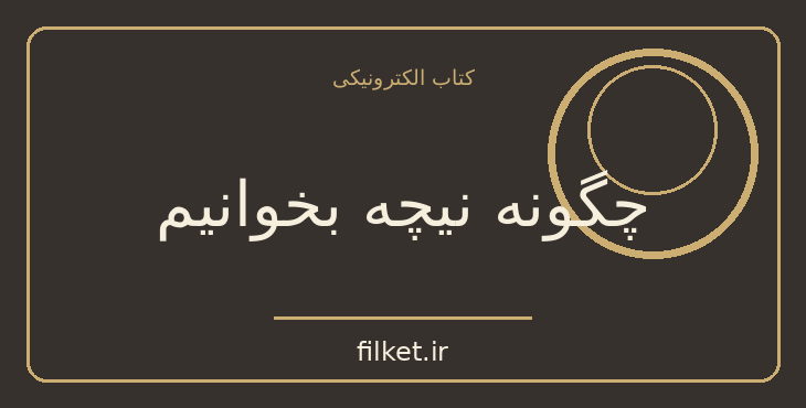دانلود کتاب چگونه نیچه بخوانیم اثر کیت انسل پیرسون | اخلاق و حکمت