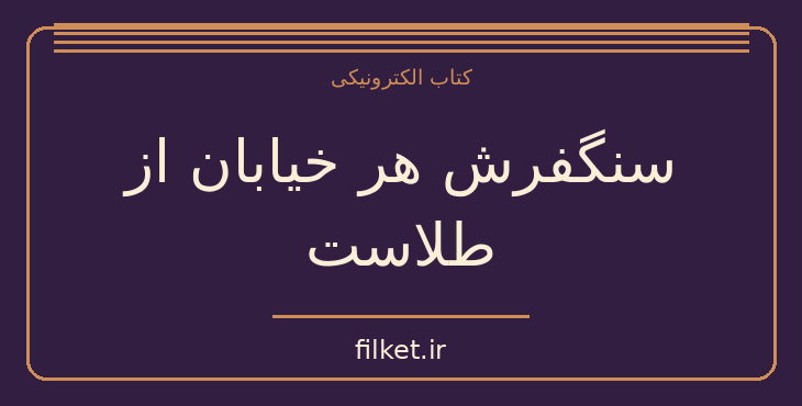 دانلود کتاب سنگفرش هر خیابان از طلاست اثر کیم وو چونگ | فایلکت